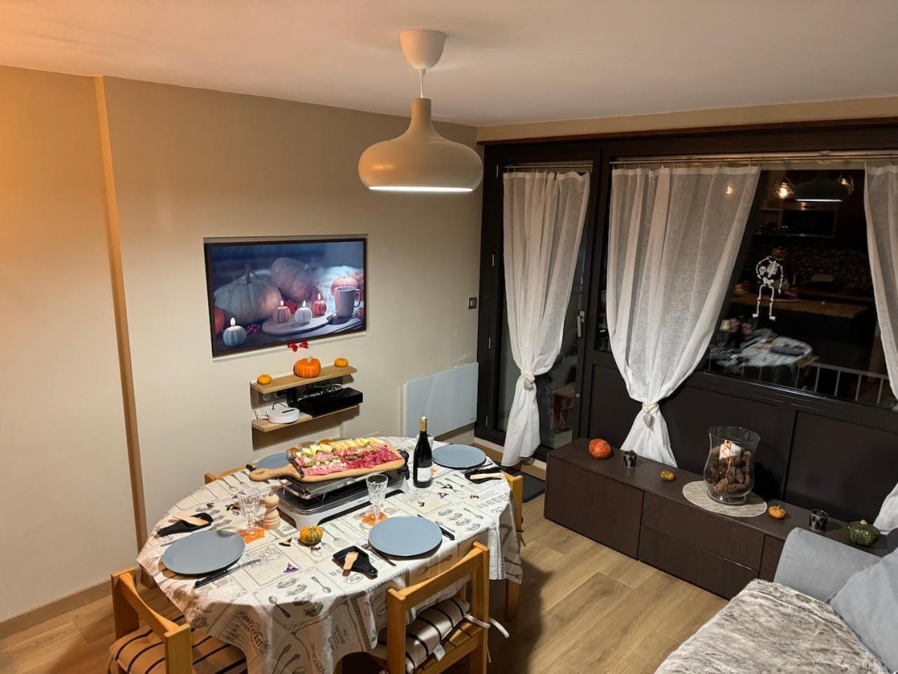 Studio Les Chalmettes 4 Personnes Au Pied Des Pistes Wifi - Balcon - Parking Montgenèvre Eksteriør bilde